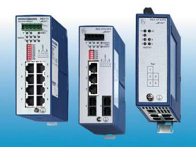 RS2非网管型DIN卡轨式安装以太网交换机