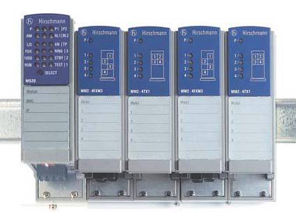 MS20网管型模块化DIN卡轨式安装以太网交换机