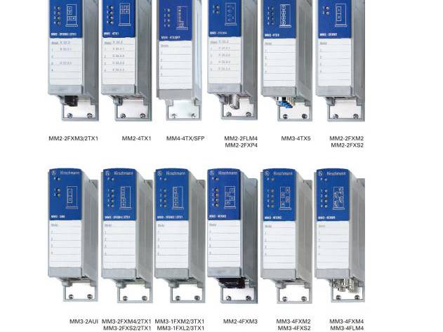 网管型模块化DIN卡轨式安装交换机介质模块